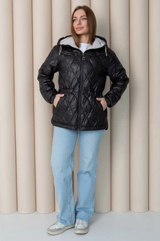 Куртка Miorichi Elina 54 Чорний (01202-black54)