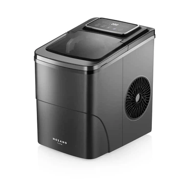 Льодогенератор Mozano Multi Cube AGD/KOS/01, 12 кг льоду на добу, 160 Вт, 2 розміри кубиків, таймер, автоочищення, дисплей
