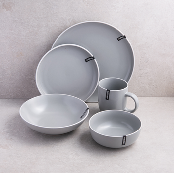 Набір посуду 5 пр. Ardesto Cremona Dusty grey AR0005GRC