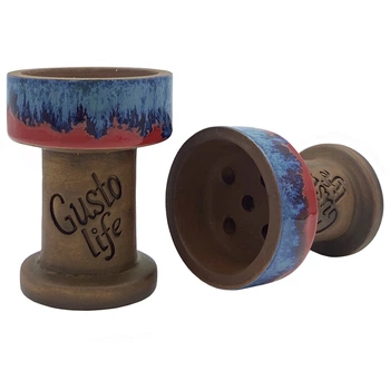 Чаша для кальяна Gusto Bowls Rook Red/Blue