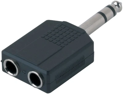 Перехідник GEWA 2x Stereo Jack 6.3 мм/Stereo Jack 6.3 мм (G-191617)