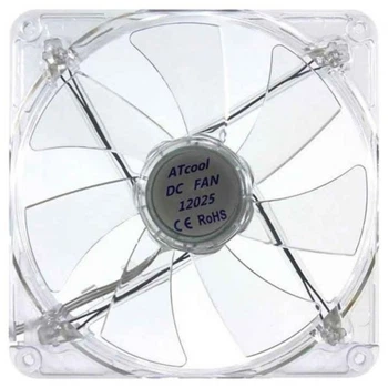 Вентилятор Atcom ATcool 12025 LED Green (15277)