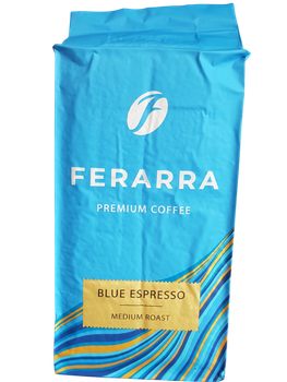 Кофе молотый Ferarra Blue Espresso крепкий 250 грамм