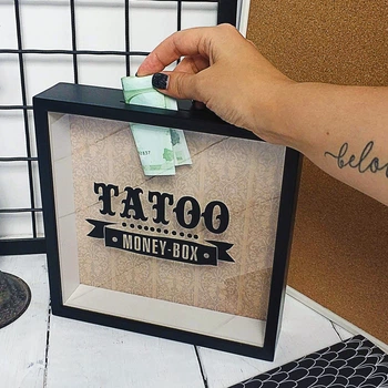 Копилка для денег «Tattoo»