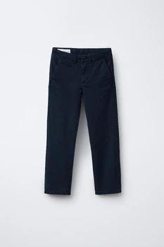 Подростковые брюки чинос Slim Fit для мальчика Zara 9959/665 164 см Синий