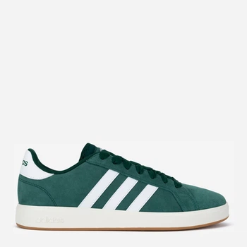 Чоловічі кеди шкіряні низькі Adidas Grand Court Base 00S IH6187 41.5 (7.5UK) 26 см Зелені (5905588690054)