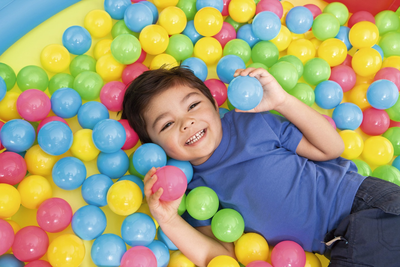 М'ячики для басейну Bestway Splash&Play 100 шт 52027 (6942138950229)