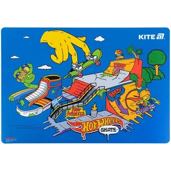 Підкладка настільна Kite Hot Wheels 42,5x29 см (HW25-207-2)