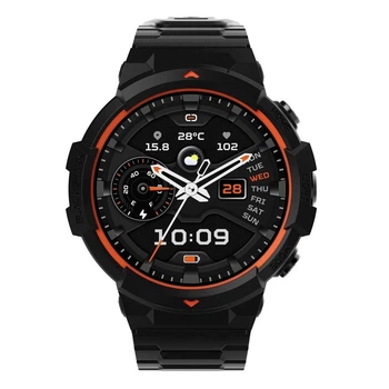 Смарт-годинник Black Shark GS3 Sport AMOLED 1.43 дюйма Bluetooth 5.4 водонепроникний чёрный оранжевый