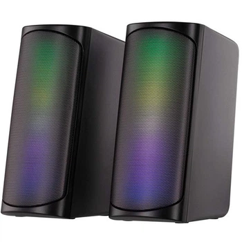 Мультимедійна акустика 2E PCS231 RGB Matrix 2.0 USB Black (2E-PCS231BK)