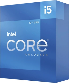 Процесор Intel Core i5 12600K 3.7GHz 10 ядер для настільного ПК LGA1700 без кулера чорний