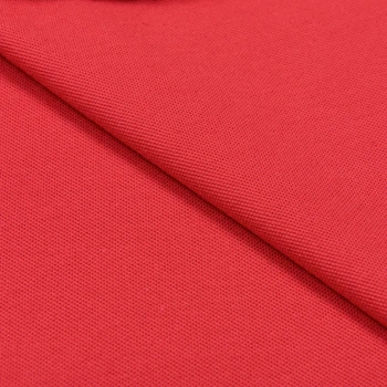 Ткань лакоста красная 115см*2 (220г/м.кв240см пог.м) 36978