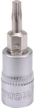 Головка YATO з викрутковою насадкою TORX 1/4" Т15 37 мм (YT-04303)