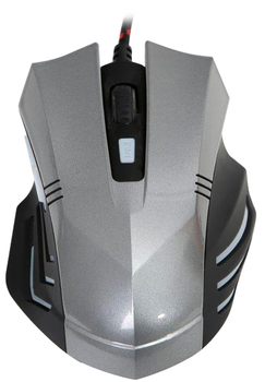 Мышь VARR OM-267 Gaming 6D USB Black/Silver (OM0267)