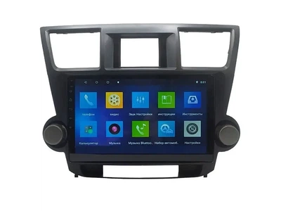 Штатная автомагнитола с навигацией Gps для автомобилей Toyota Highlander 2009 2014 10 дюймов Android 10.1