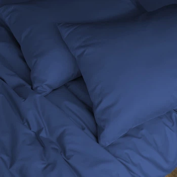 Наволочка MirSon Soft Touch of Satin Сатин 011 Navy 50x70 см (2200011280912)
