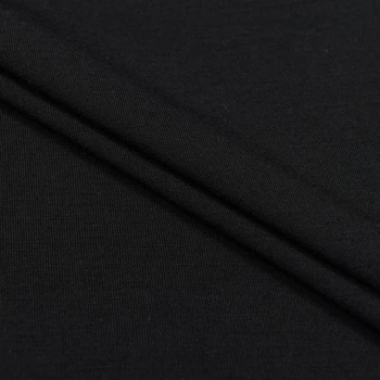 Тканина трикотаж ELASTARTIN чорний (260г/м.кв135см пог.м) 186033