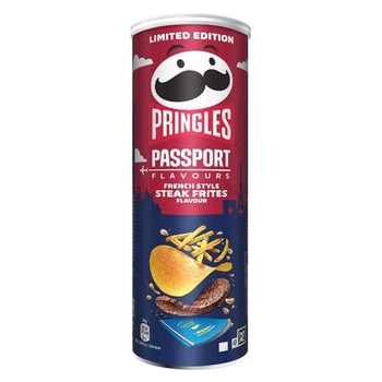 Pringles Passport Steak Frite 165 R 5053990179534 Чипсы