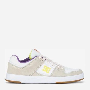 Жіночі кеди шкіряні низькі DC Shoes Cure ADJS100169-POW 5905588840466 40 25.5 см Бежеві (5905588840503)