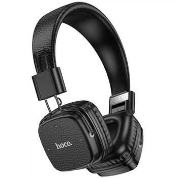 Накладные беспроводные наушники Hoco W56 Earl Black