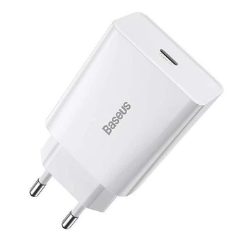 Сетевое зарядное устройство Baseus Speed Mini Quick Charger 1C 20W (Белый) (36257)
