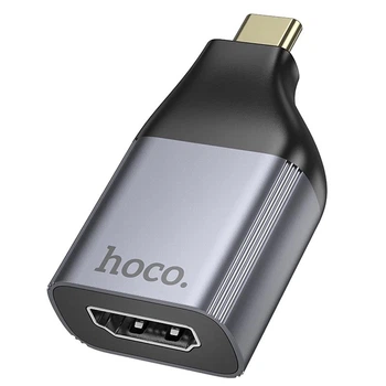 Перехідник HOCO UA33 Type-C to HDTV (Metal grey) (219739)