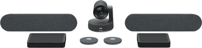 Веб-камера Logitech Rally Plus Ultra-HD Dual Speaker ConferenceCam (960-001224)