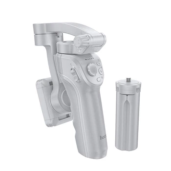 Ручной стабилизатор HOCO K24, Support 3-axis smart gimble, app, tripod, grey