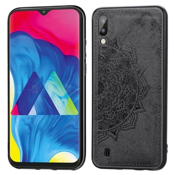 Панель Logarm Textile Decor для Samsung A105F Galaxy A10 Черный Без бренда