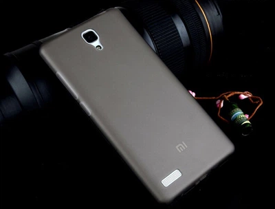 Чехол Logarm TPU Ordinary для Xiaomi Redmi Note Серый Без бренда