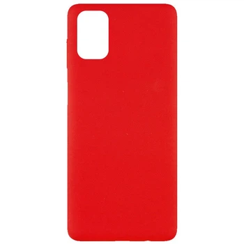 Чехол Logarm Liquid Case Full Cover для Samsung M515F Galaxy M51 Красный Без бренда