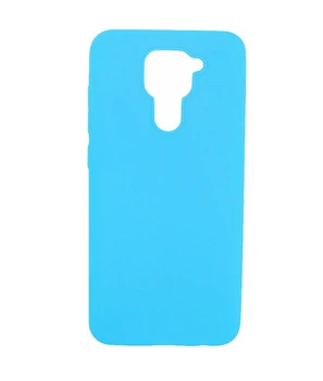 Чехол Logarm TPU Matte для Xiaomi Redmi Note 9 / Redmi 10X Голубой Без бренда