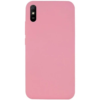 Чехол Logarm Liquid Case Full Cover для Xiaomi Redmi 9A Розовый Без бренда