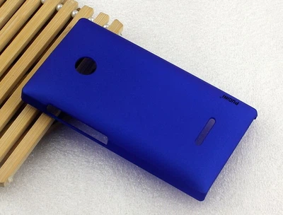 Чехол Pudini Rubber для Microsoft Lumia 435 / Lumia 532 Синий Без бренда
