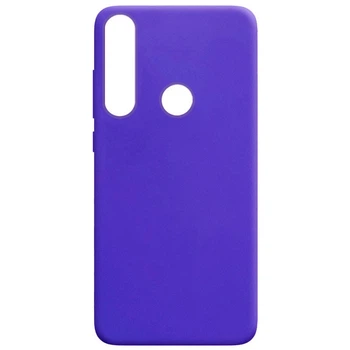 Чехол Logarm TPU Softon для Huawei P Smart Plus 2019 Фиолетовый Без бренда