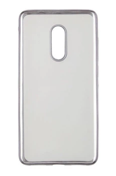 TPU чехол Logarm Electro-plating для Xiaomi Redmi Note 4 Серебристый Без бренда