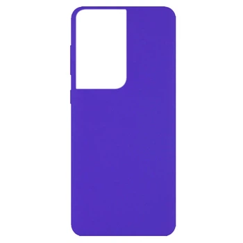 Чехол Logarm TPU Softon для Samsung Galaxy S21 Ultra Фиолетовый Без бренда