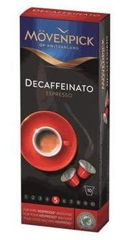 Кофе в капсулах Movenpick Decaffinato Espresso Nespresso 10 шт