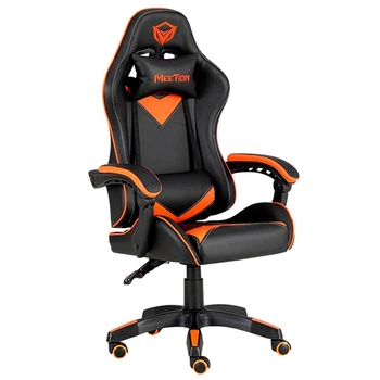 Компьютерное геймерское игровое кресло MeeTion CHR04 eSportChair Black-Orange
