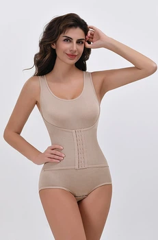 Корсетний боді стягуючий моделюючий корегуючий утягуючий Honey Fashion Accessories L бежевий (14-19)