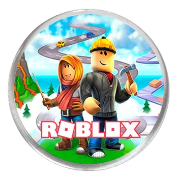 Акриловий значок з друком "ROBLOX" №1 (27981)
