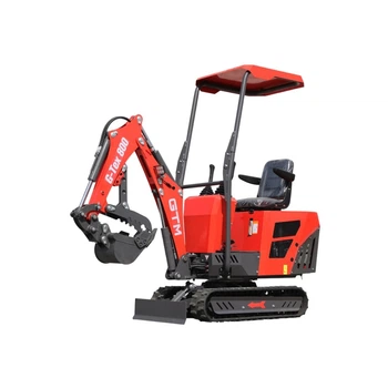 Миниэкскаватор дизельный GTM G-Tex 800 (7.5 кВт, 10.2 л.с., до 1.41 м, 800 кг)
