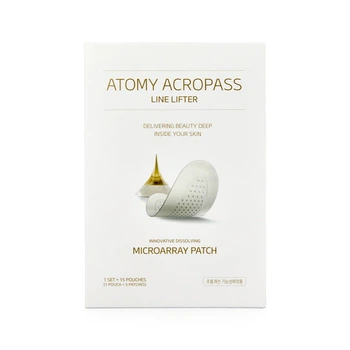 Акропатчі з мікроголками із гіалурованої кислоти 1 шт Atomy Acropass Line Lifter Корея