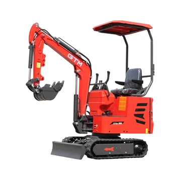 Миниэкскаватор дизельный GTM G-Tex 1000 (7.5 кВт, 10.2 л.с., до 1.71 м, 1000 кг)
