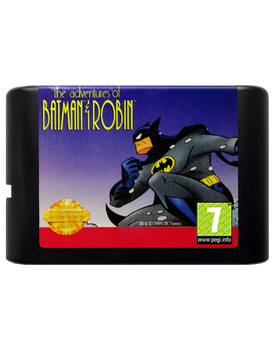 Игра RMC Mega Drive The Adventures of Batman & Robin Английская Версия
