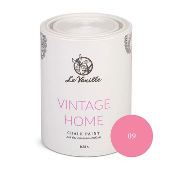 Крейдова фарба Le Vanille Vintage Home рожева (колір 09) 0,75 л