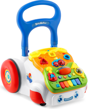 Навчальні ходунки з музикою Ricokids 2 в 1 RK-744 Білі (5903890616373)