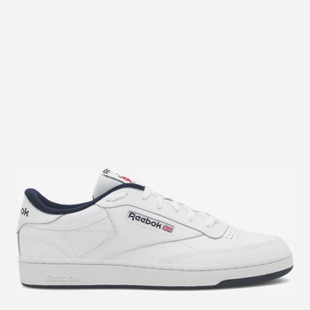 Чоловічі кеди шкіряні низькі Reebok Club C 85 100000156 5905588425403 45.5 (12US) 30 см Білі (5905588425472)