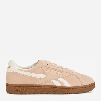 Женские кеды кожаные низкие Reebok Club C Grounds Uk 100208146 37 (6.5US) 24 см Розовые (5905588698678)