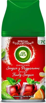 Сменный аэрозольный баллон к автоматическому освежителю воздуха Air Wick Freshmatic Фруктовая сангрия с пряностями, 250 мл